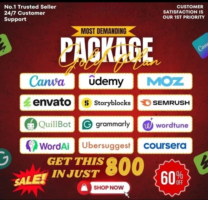 Most Demanding Package For 1 month