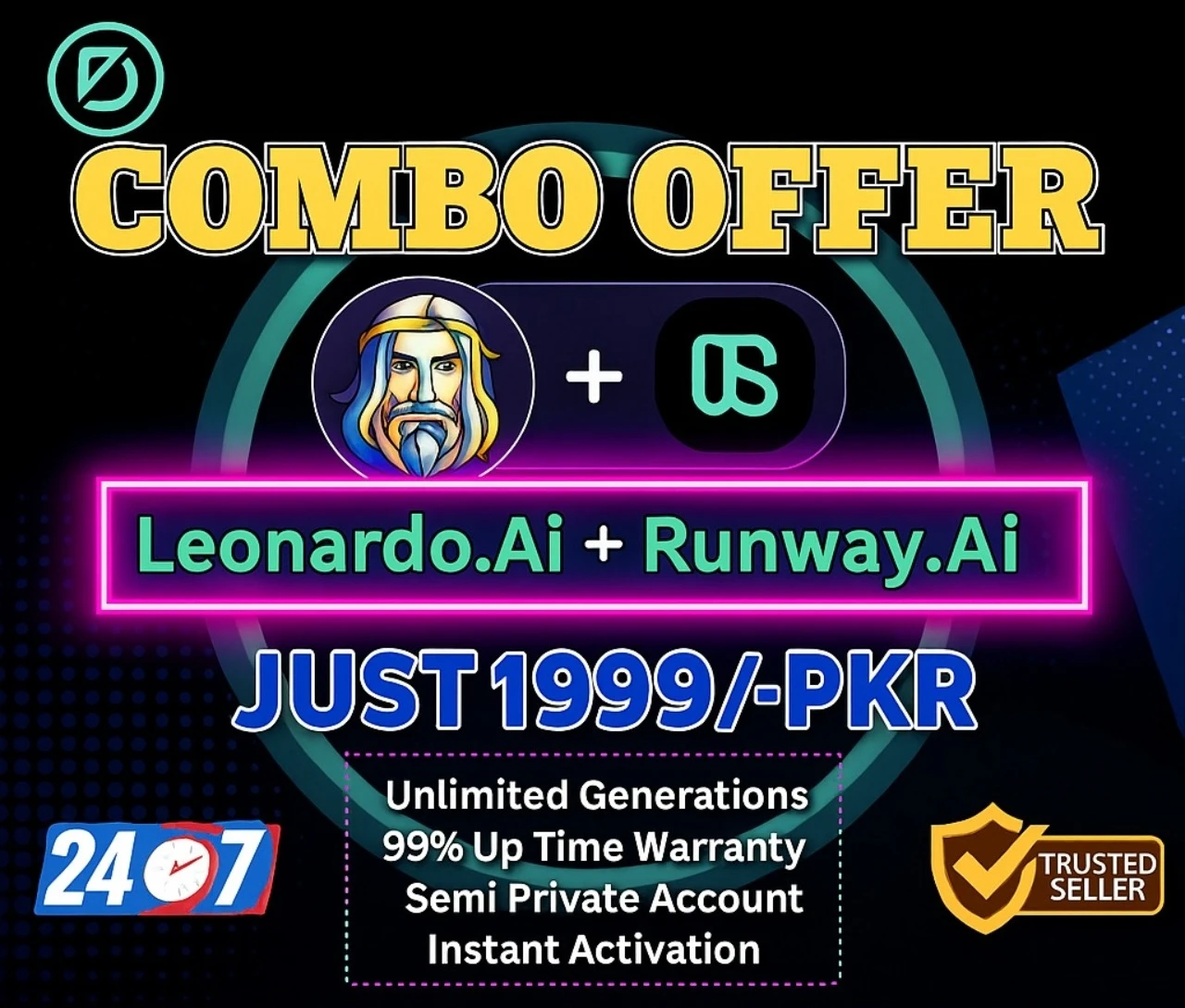 Runway ml + Leonardo Ai