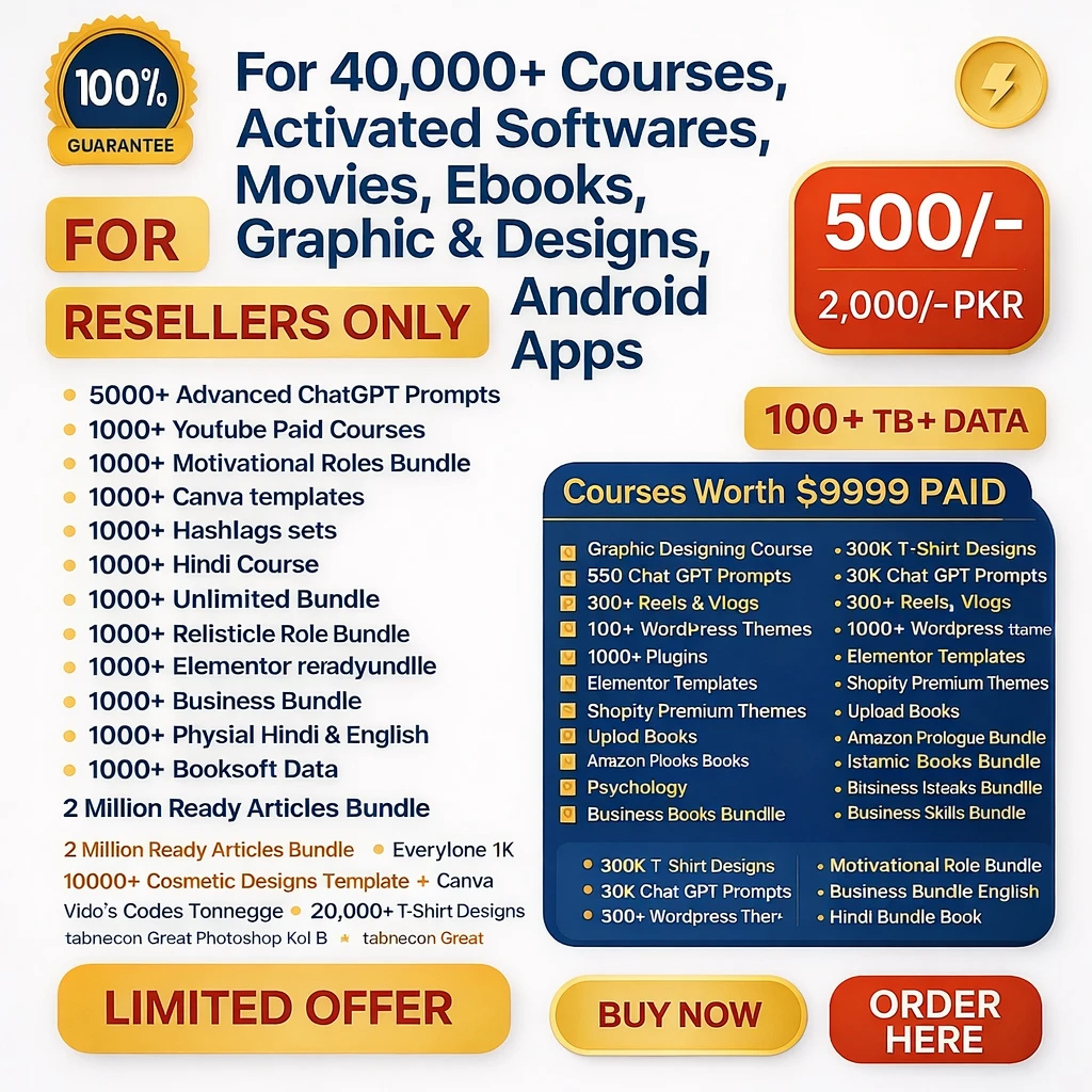 40,000+ Digital Products Reselling Bundle