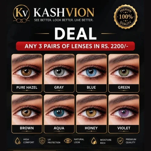 Special Deal – Any 3 Pair of Contact Lenses