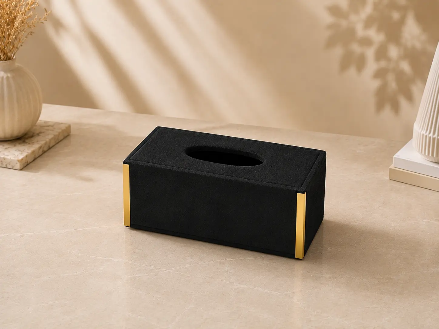 Premium Fabric Tissue Box