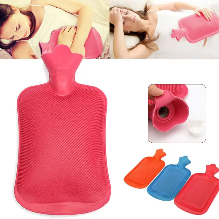 Premium Quality Rubber Hot Water Bottle – Warm & Relaxing Heat Therapy Bag for Pain Relief
